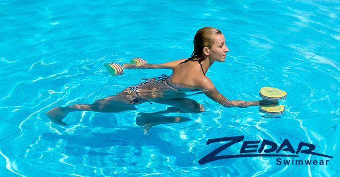 Water Yoga in the Pool